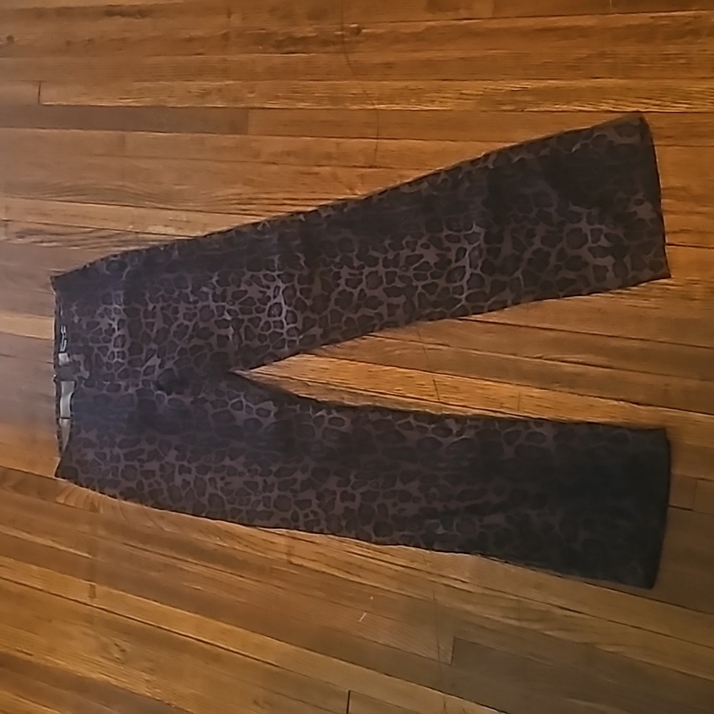 Leopard Low Rise Pants
